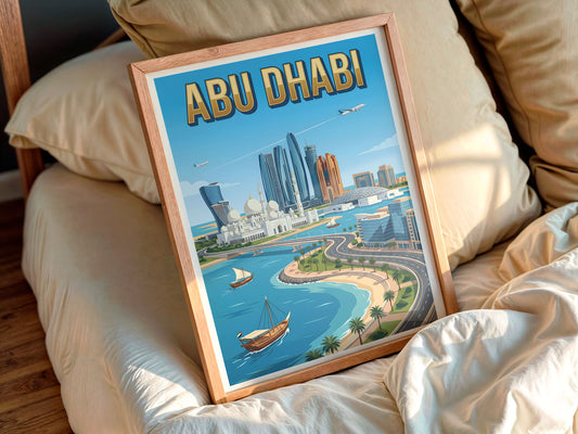 World Travel Posters: Abu Dhabi