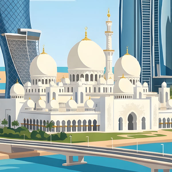 World Travel Posters: Abu Dhabi