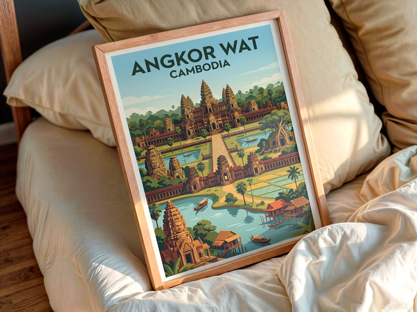 World Travel Posters: Angkor Wat