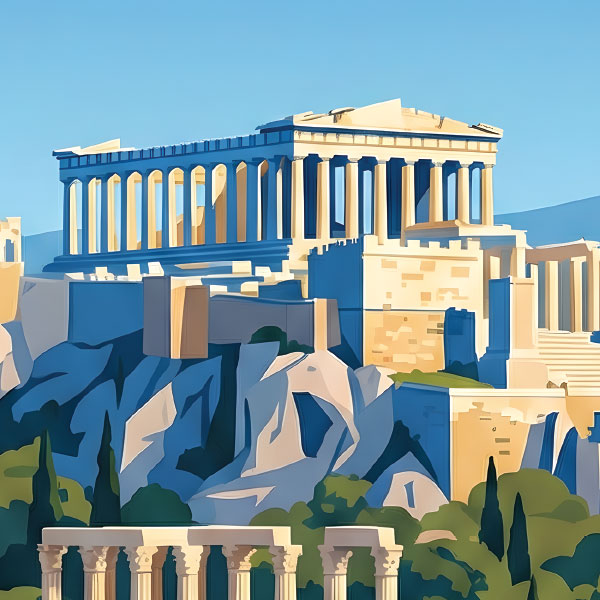World Travel Posters: Athens