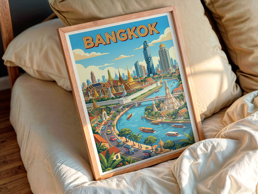 World Travel Posters: Bangkok