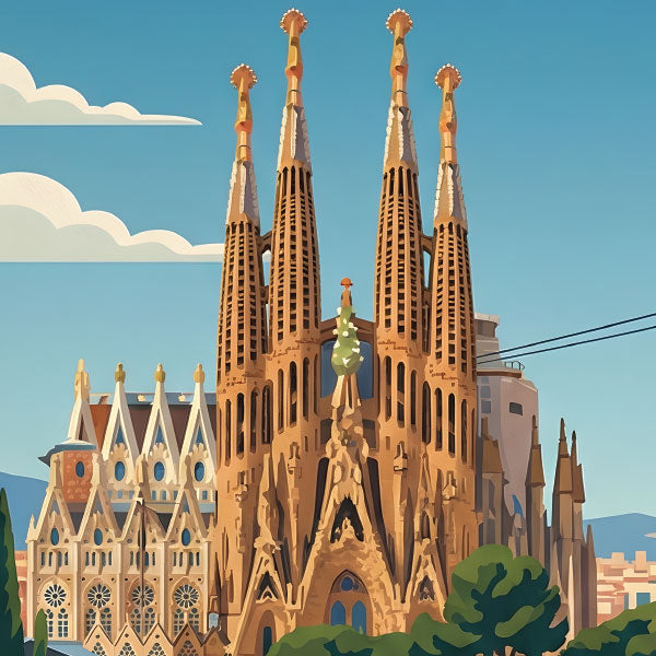 World Travel Posters: Barcelona
