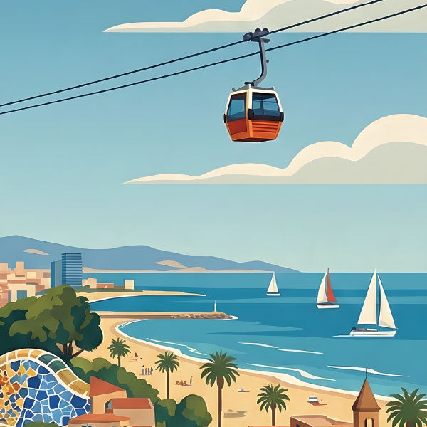 World Travel Posters: Barcelona