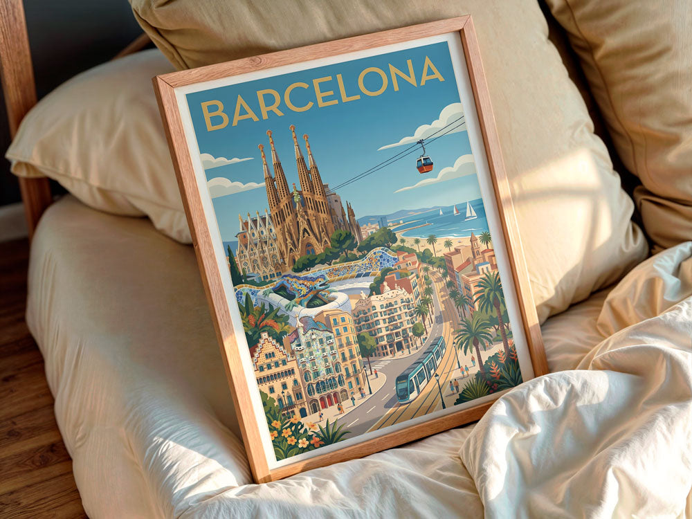 World Travel Posters: Barcelona