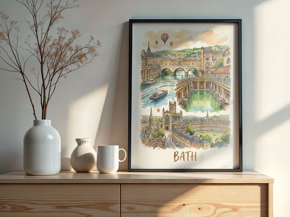 UK Watercolours: Bath
