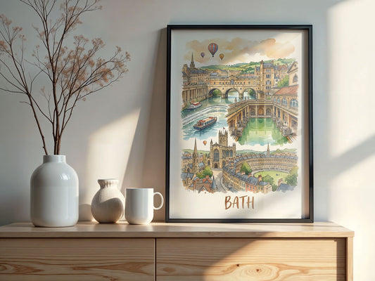 UK Watercolours: Bath