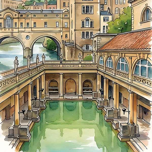 UK Watercolours: Bath