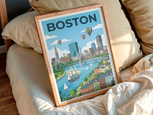 World Travel Posters: Boston