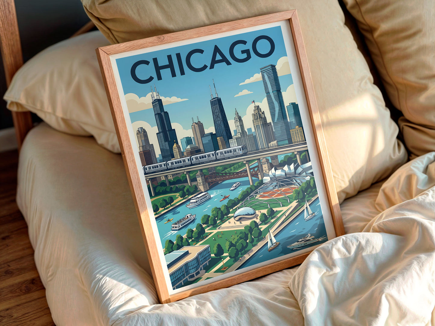 World Travel Posters: Chicago