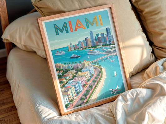 World Travel Posters: Miami
