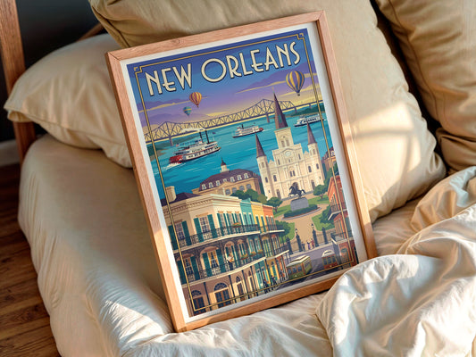 World Travel Posters: New Orleans