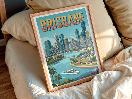 World Travel Posters: Brisbane