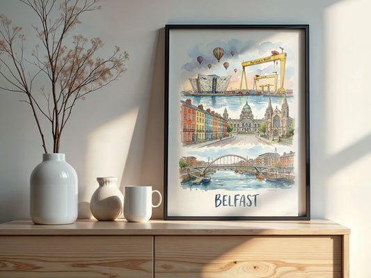 UK Watercolours: Belfast