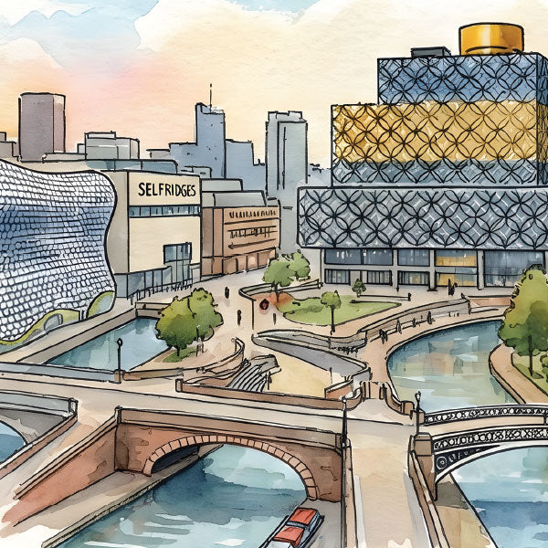 UK Watercolours: Birmingham