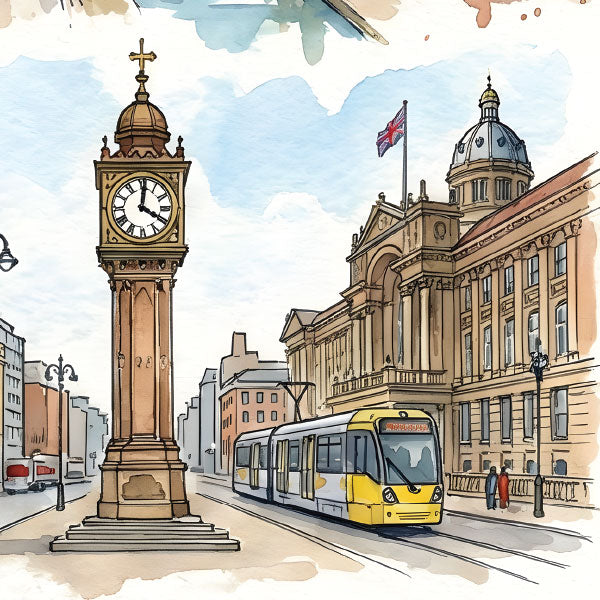 UK Watercolours: Birmingham