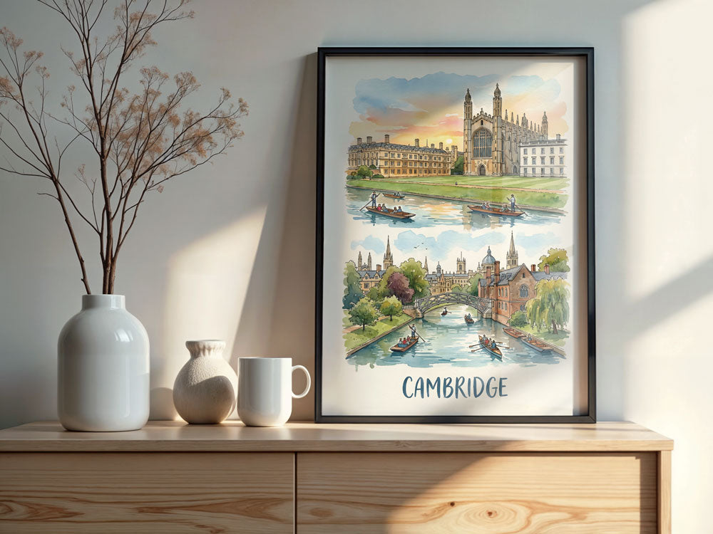 UK Watercolours: Cambridge