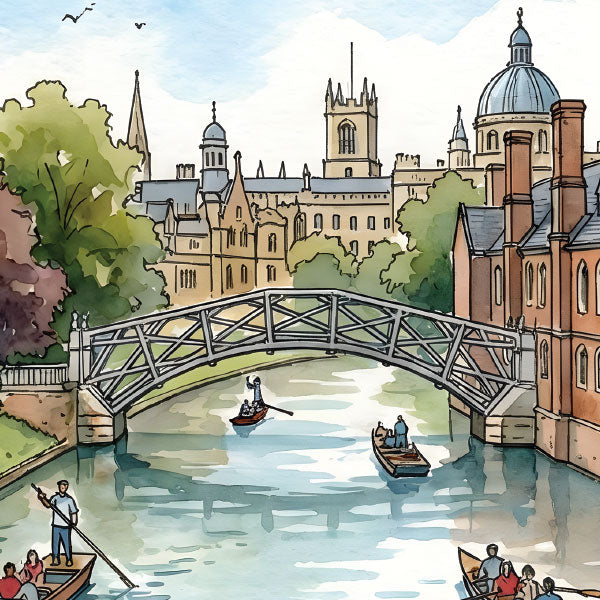 UK Watercolours: Cambridge