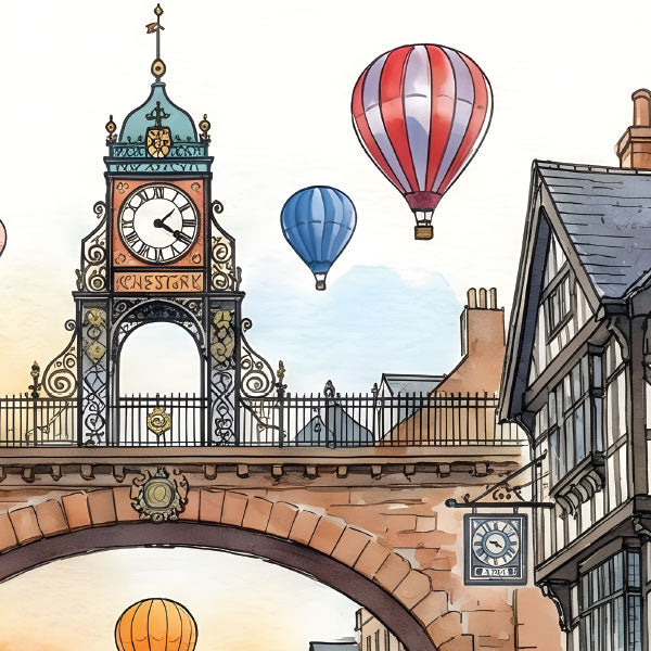 UK Watercolours: Chester