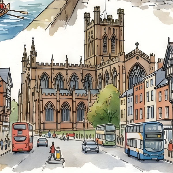 UK Watercolours: Chester