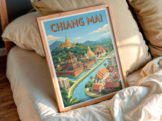 World Travel Posters: Chiang Mai