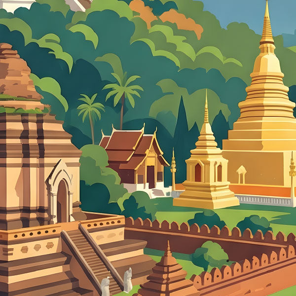 World Travel Posters: Chiang Mai