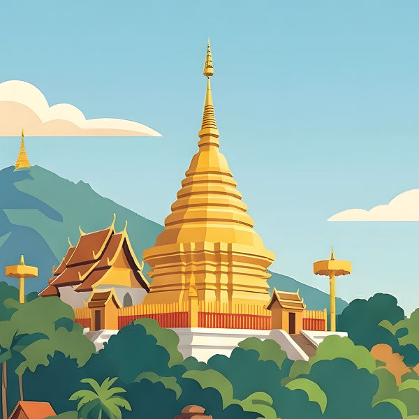 World Travel Posters: Chiang Mai