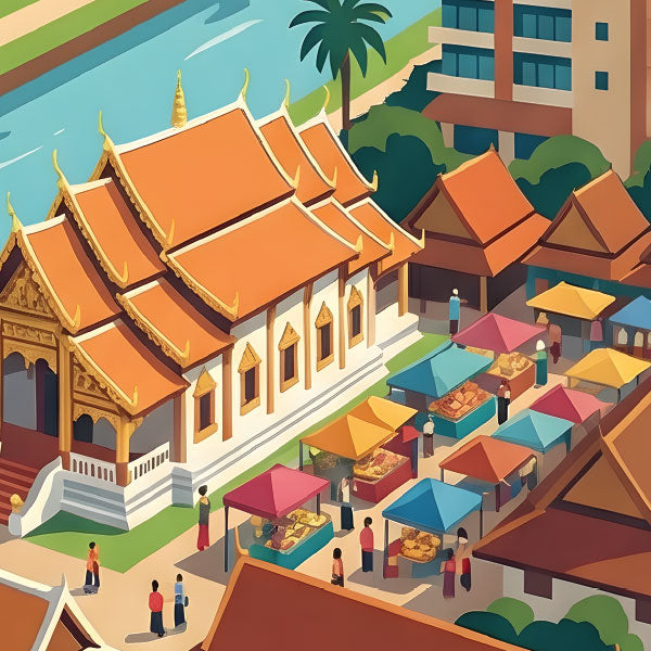 World Travel Posters: Chiang Mai