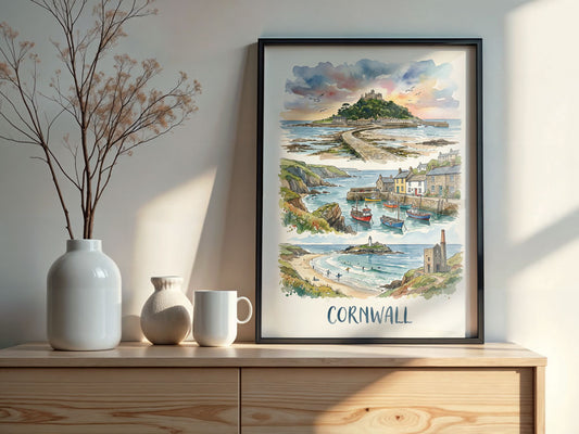 UK Watercolours: Cornwall