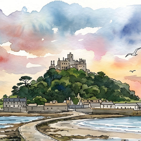 UK Watercolours: Cornwall