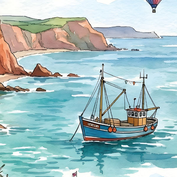 UK Watercolours: Devon