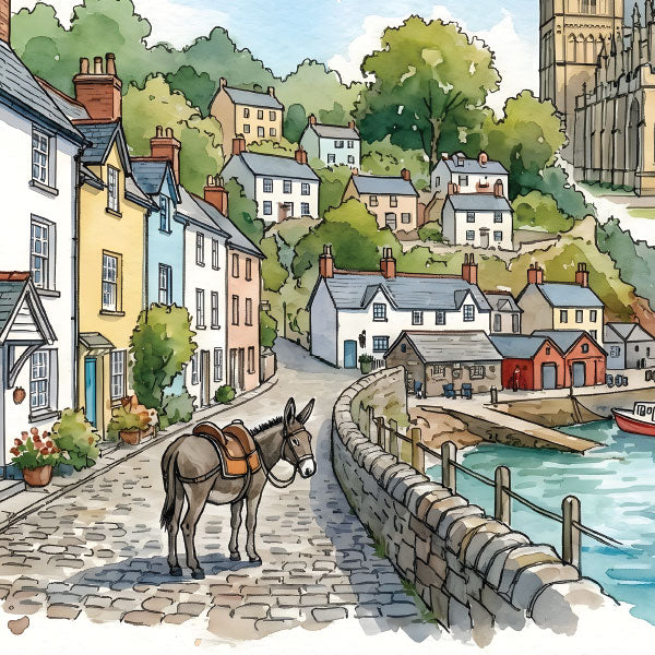 UK Watercolours: Devon