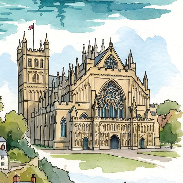 UK Watercolours: Devon