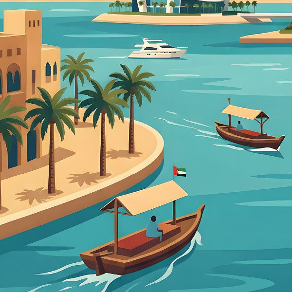 World Travel Posters: Dubai