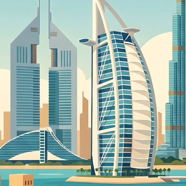 World Travel Posters: Dubai
