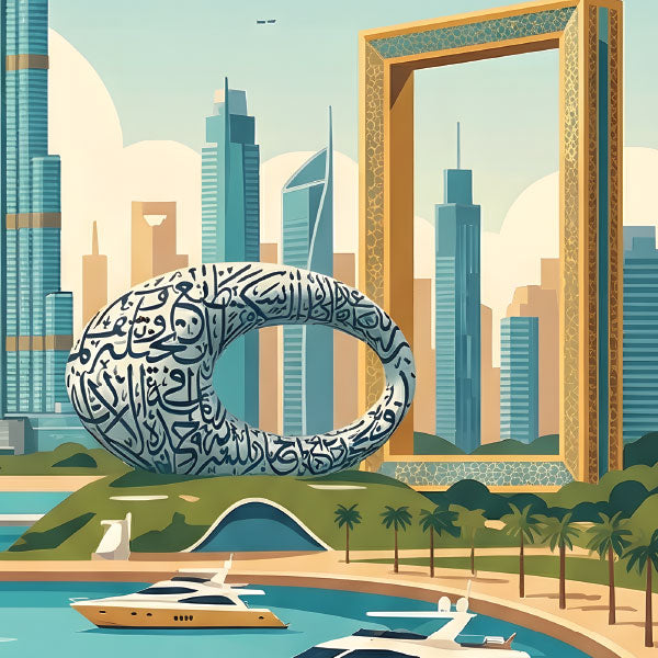 World Travel Posters: Dubai