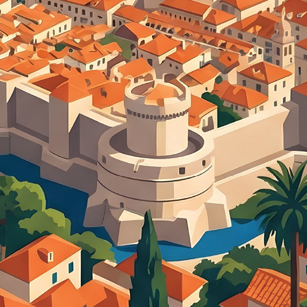 World Travel Posters: Dubrovnik