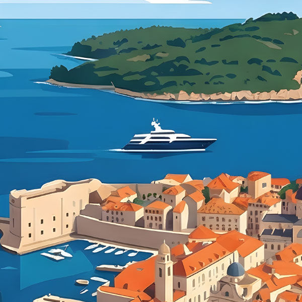 World Travel Posters: Dubrovnik
