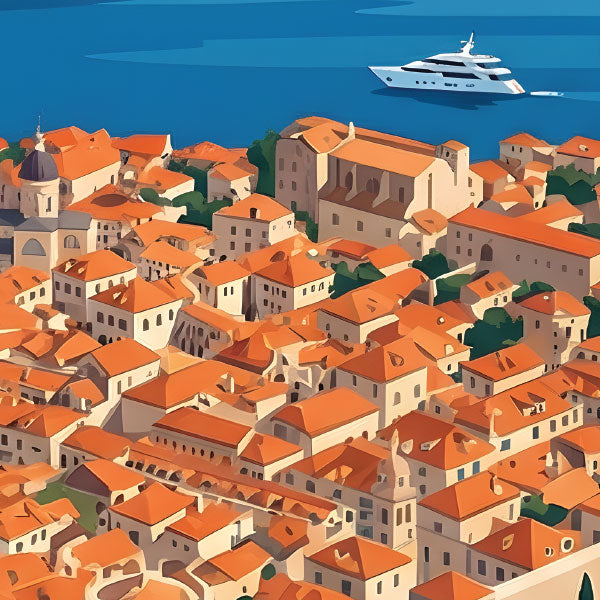 World Travel Posters: Dubrovnik