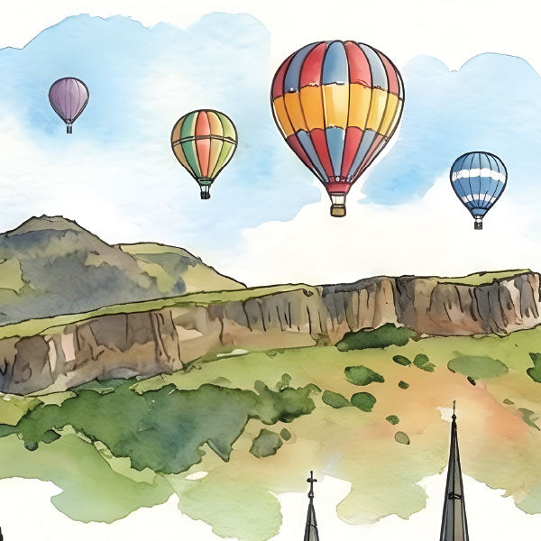 UK Watercolours: Edinburgh