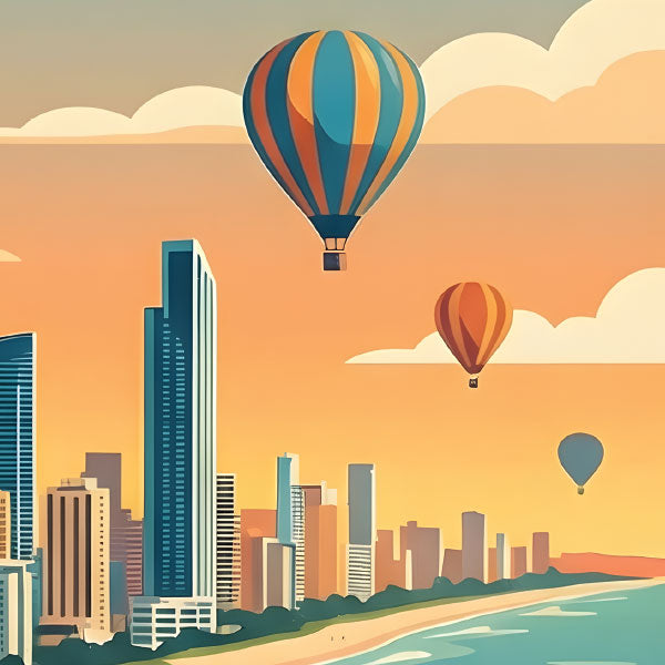 World Travel Posters: Gold Coast