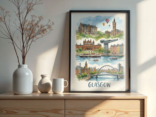 UK Watercolours: Glasgow
