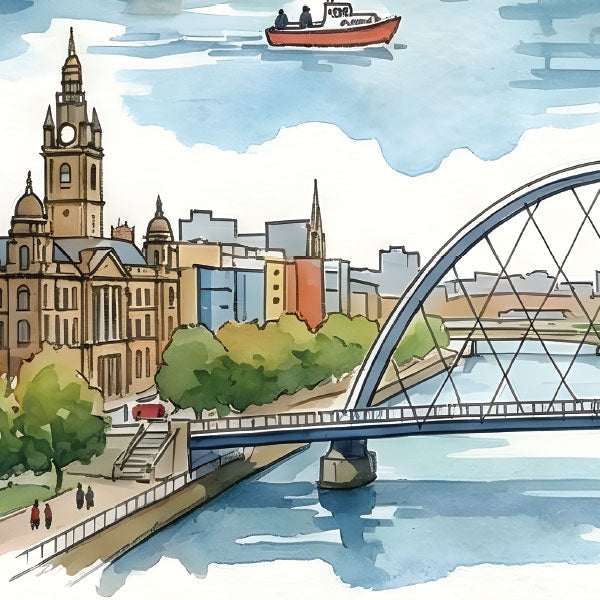 UK Watercolours: Glasgow