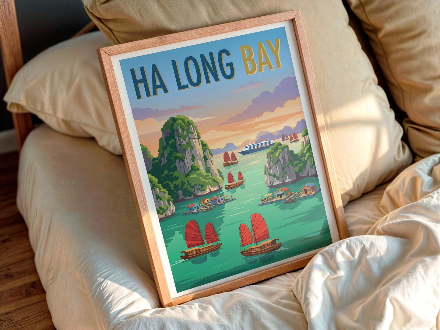 World Travel Posters: Ha Long Bay