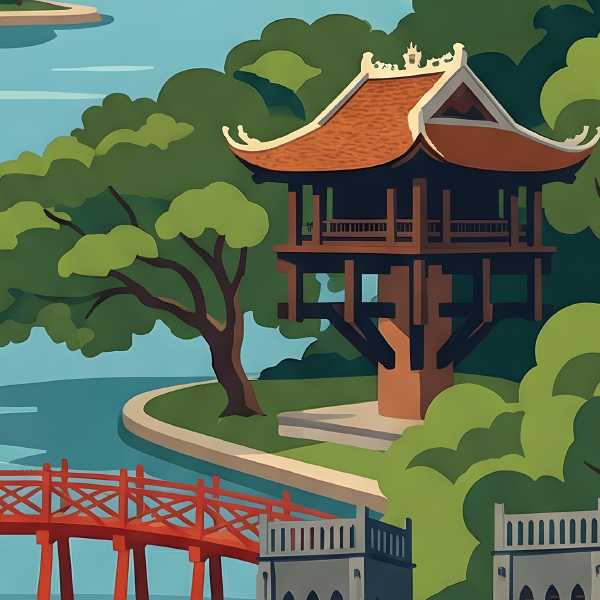 World Travel Posters: Hanoi