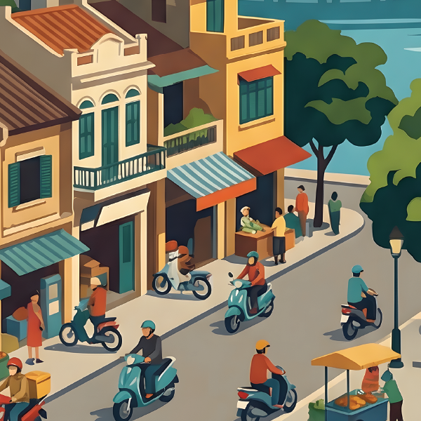 World Travel Posters: Hanoi