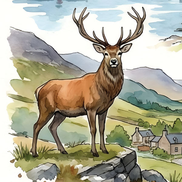 UK Watercolours: Scottish Highlands