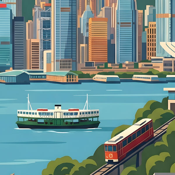 World Travel Posters: Hong Kong