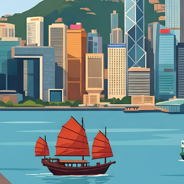 World Travel Posters: Hong Kong