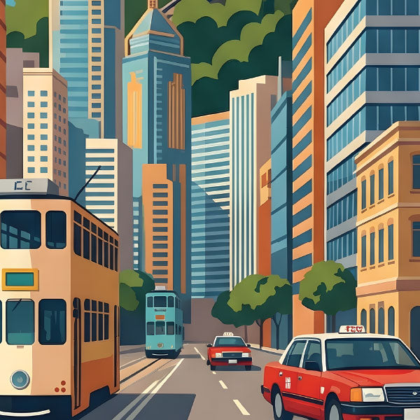World Travel Posters: Hong Kong