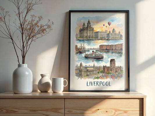 UK Watercolours: Liverpool
